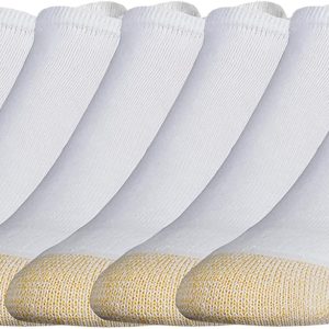 Men's 656F Cotton No Show Athletic Socks, Multipairs